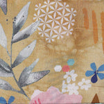 Mustard Yellow Nokia Silk Fabric