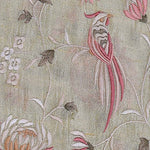 Pastel Yellow Raw Silk with Parsi Gara Embroidery