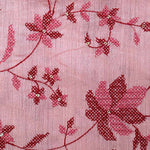 Light Pink Spun Tussar Fabric