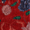Red Digital Printed Silk Velvet Fabric